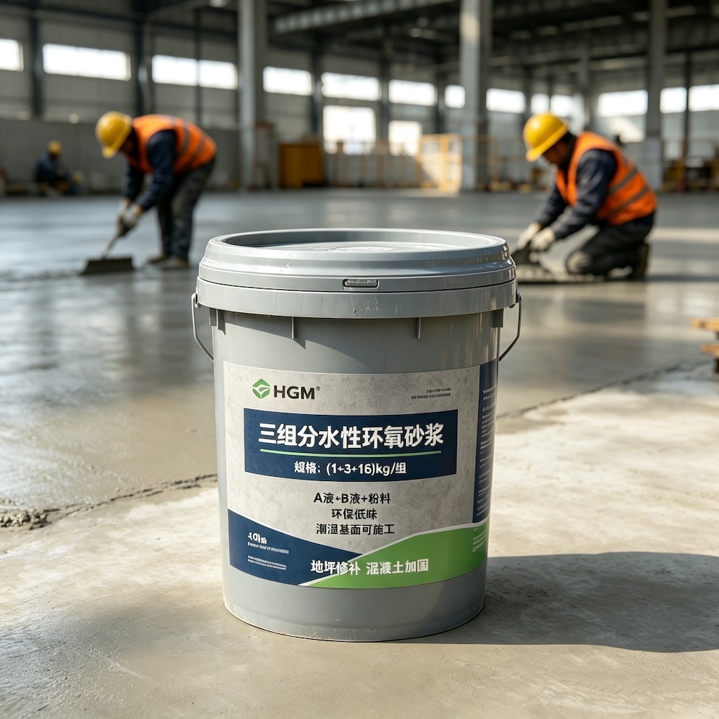 陇南三组份水性环氧砂浆